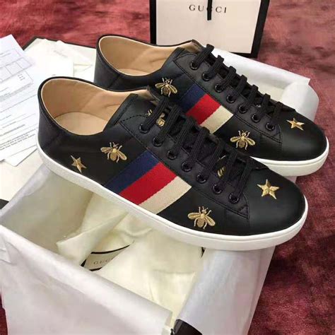 luxury athleisure gucci mens|Gucci embroidered sneakers.